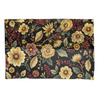Funda De Cojín Fondo de flores para almohada