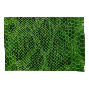 Funda De Cojín Fondo de la piel de serpiente exótica