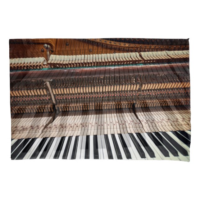 Funda De Cojín Foto de piano de antiguo concierto (Anverso)