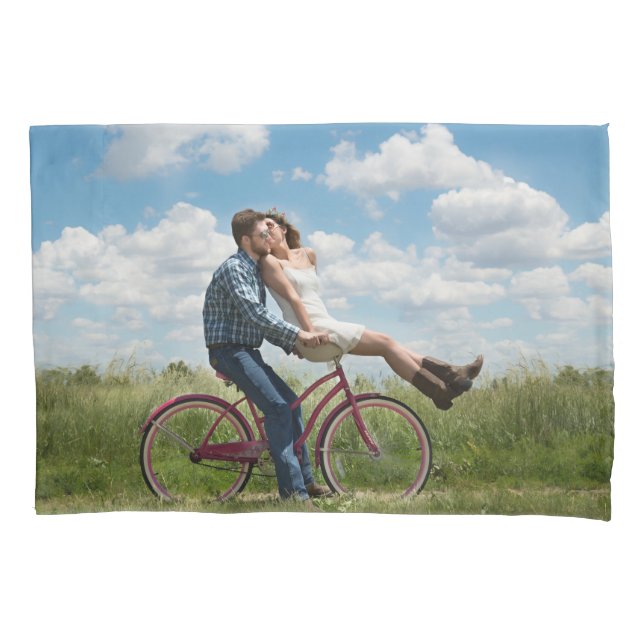 Funda De Cojín Foto personalizada personalizada (Anverso)