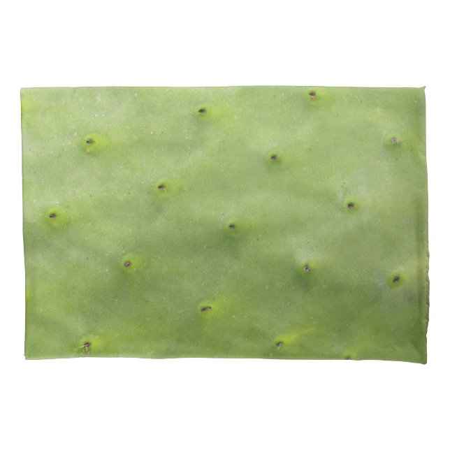 Funda De Cojín Foto verde botánica tropical del cactus (Anverso)