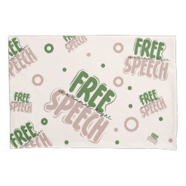 Funda De Cojín Free Speech Is a Human Right