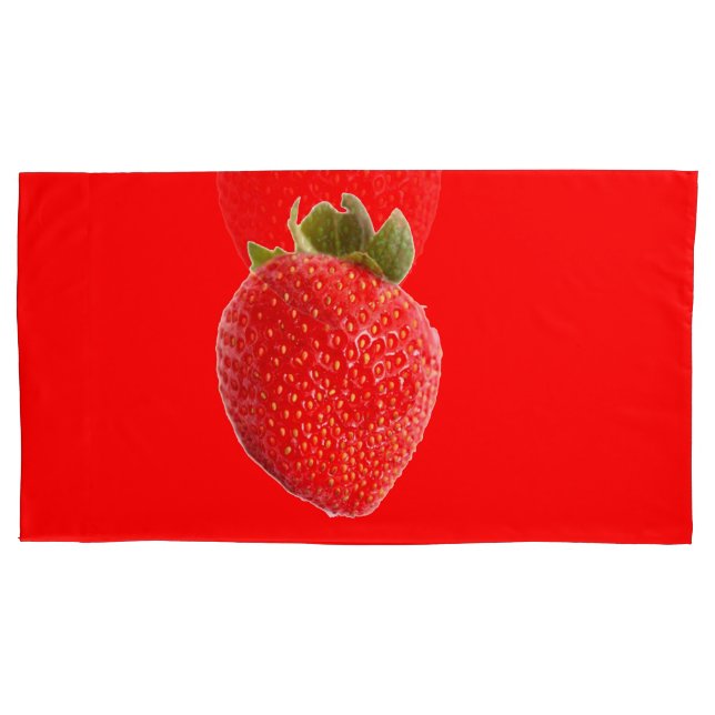 Funda De Cojín Fresa de verano (Anverso-izquierdo)