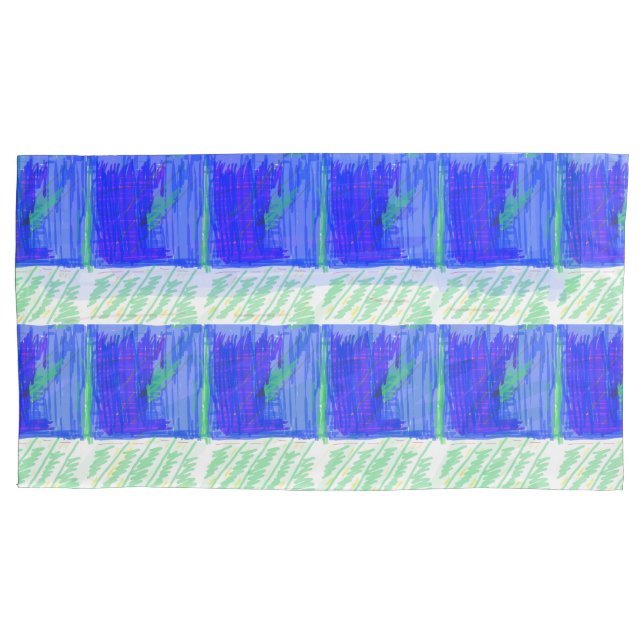 Funda De Cojín Fresquísimo abstracto náutico  (Anverso-izquierdo)