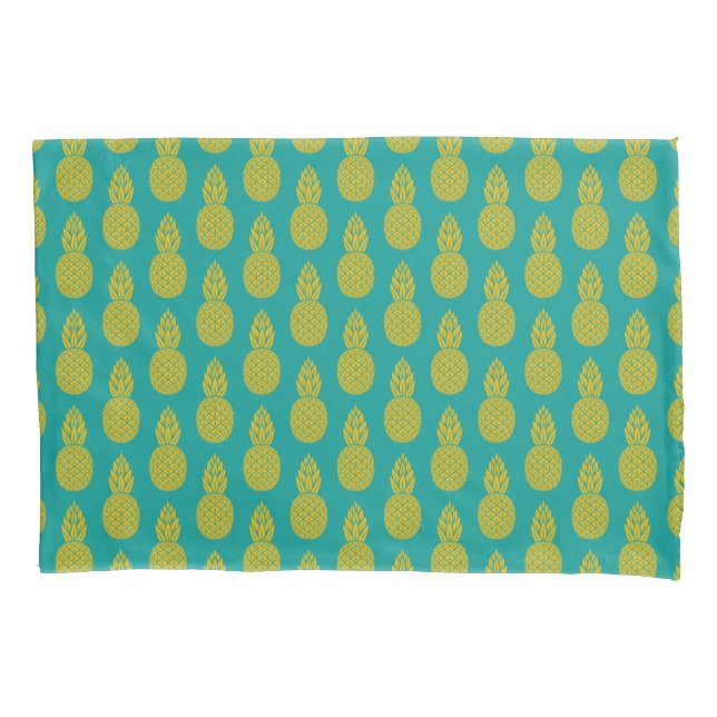 Funda De Cojín Fruta tropical de la piña (Anverso-izquierdo)