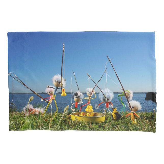 Funda De Cojín Fubby's actief met het hengelspel. (Anverso)