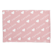 Fucsia Simple Nombre Repetido Personalizado