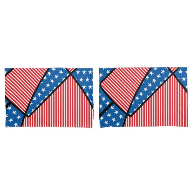 Funda De Cojín Fuegos artificiales de Estados Unidos (Anverso - Set)