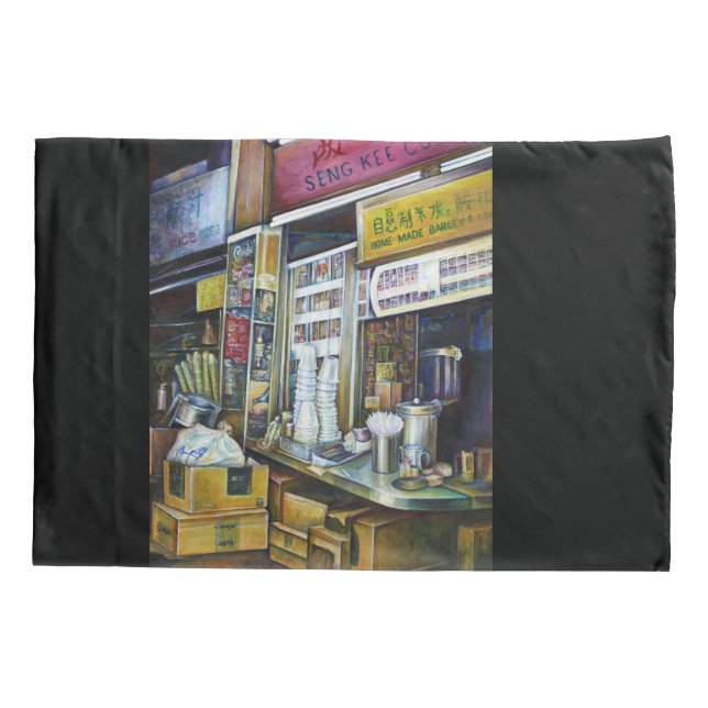 Funda De Cojín Fuerzas de luz cargadas emocionalmente, Singapur (Reverso)