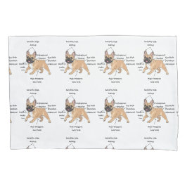 Funda De Cojín Funny Anatomy of a French Bulldog Illustration