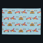 Funda De Cojín Funny Dinosaur racing car boy kids Birthday fiesta<br><div class="desc">Funny Dinosaur racing car boy kids Birthday fiesta</div>
