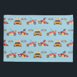 Funda De Cojín Funny Dinosaur racing car boy kids Birthday fiesta<br><div class="desc">Funny Dinosaur racing car boy kids Birthday fiesta</div>