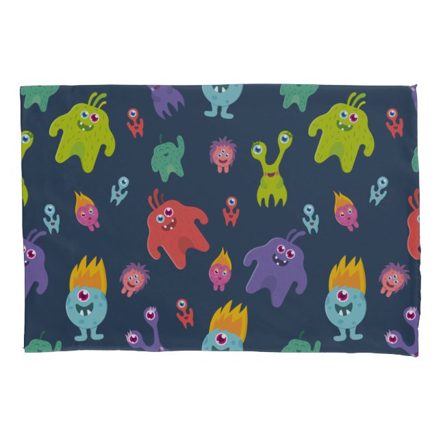 Funda De Cojín Funny Monsters Pillowcase (Anverso)