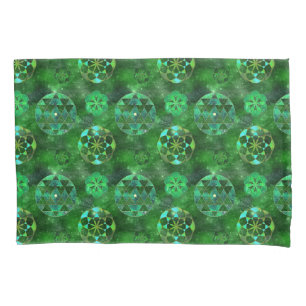 Funda De Cojín Galaxia celta Mandalas Boho Moda Geometría sagrad