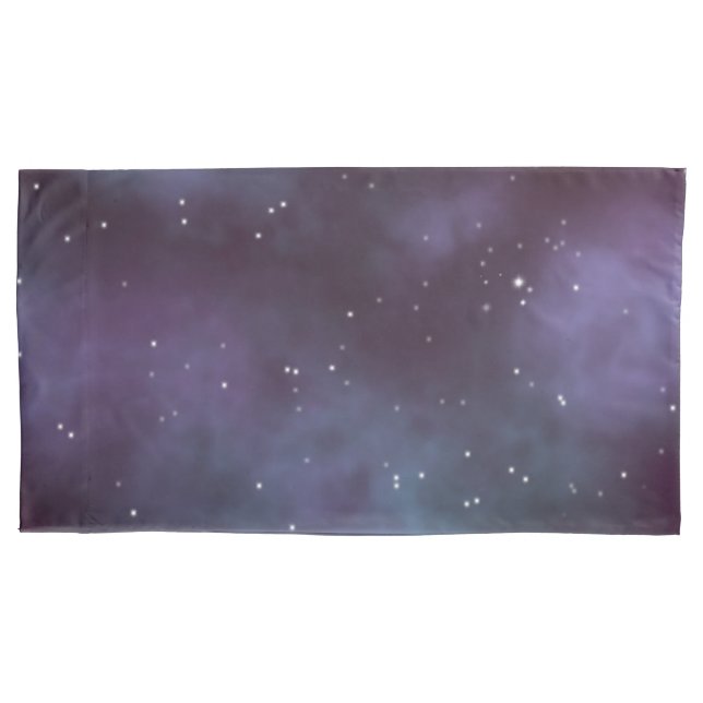 Funda De Cojín Galaxia Mystical Dusty Violet (Anverso-izquierdo)