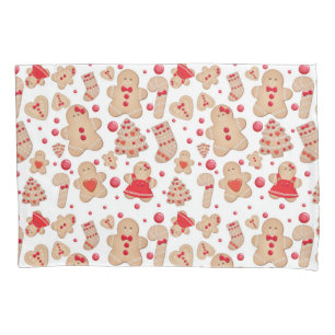 Funda De Cojín Galletas con pan de jengibre hechas por un hombre