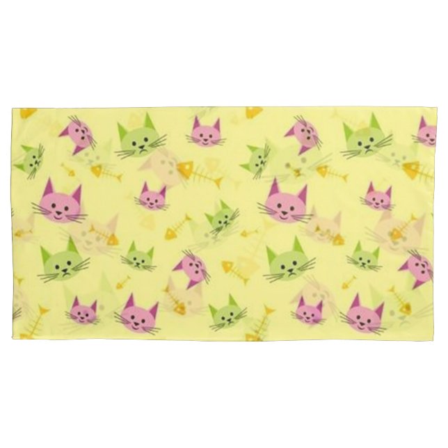Funda De Cojín Gata de callejón (Anverso)