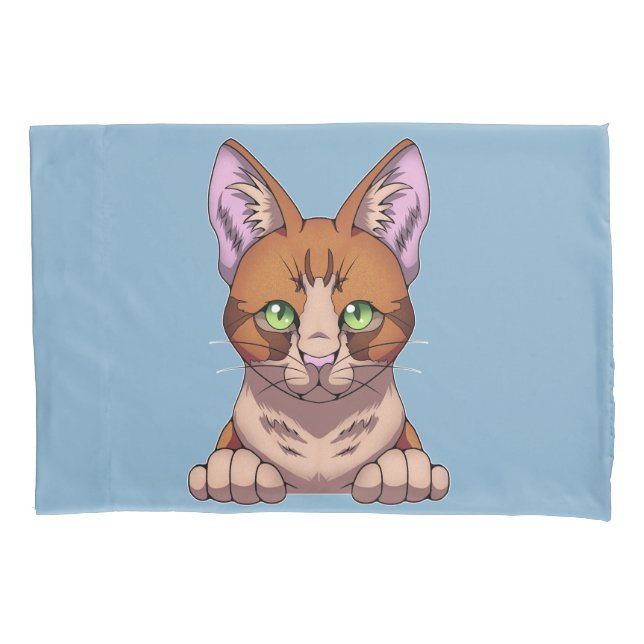 Funda De Cojín Gato de corte (Anverso)