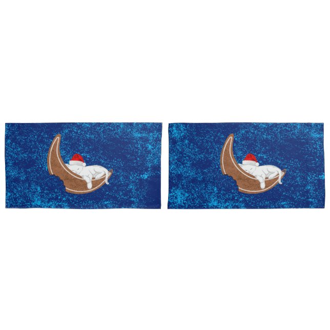 Funda De Cojín Gato de pan de jengibre (Anverso - Set)