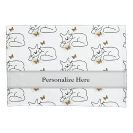 Funda De Cojín Gato Doodle