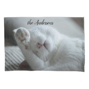 Funda De Cojín Gato gracioso Añade tu propia foto
