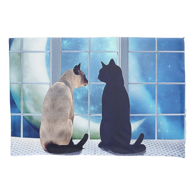 Funda De Cojín Gatos de la ventana (Anverso-izquierdo)