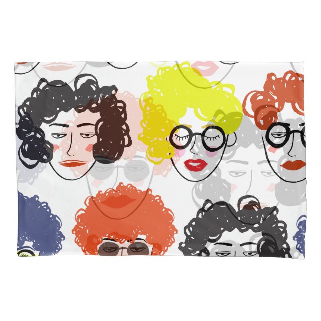 Funda De Cojín Gente divertida: diseño impecable. (Anverso)