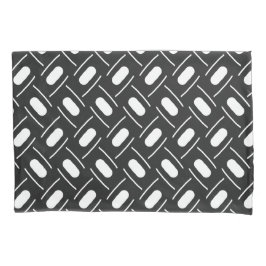 Funda De Cojín Geométrico monocromo moderno