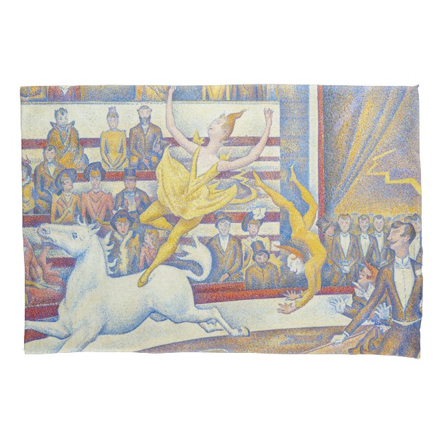 Funda De Cojín Georges Seurat - El circo (Anverso)