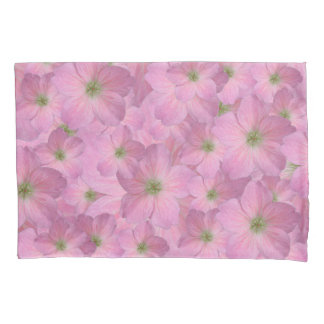 Funda De Cojín Geranio rosado botánico