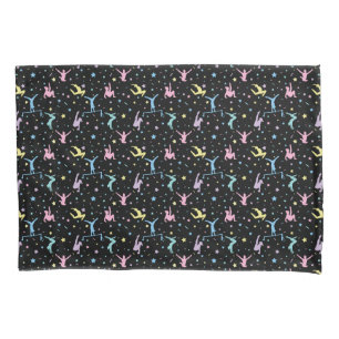 Funda De Cojín Gimnasia artística femenina Gimnastas con estrella