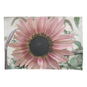 Funda De Cojín Girasol rosa pálido