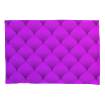 Girly Purple Faux Quilly Square Pattern