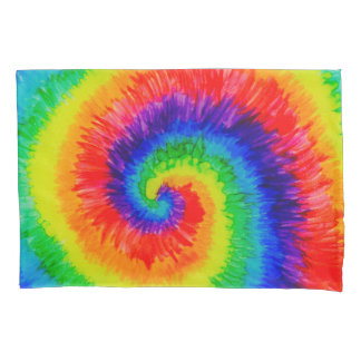 Funda De Cojín Giro de tinte arcoiris