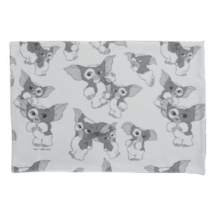 Funda De Cojín Gizmo   Patrón blanco y negro
