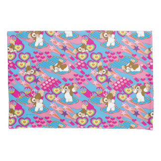 Funda De Cojín Gizmo | Patrón rosa de paz y amor