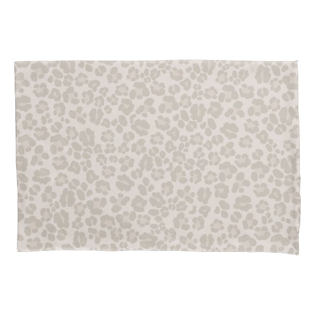 Funda De Cojín Glam de impresión leopardo 2 #patrón #diseño (Anverso)