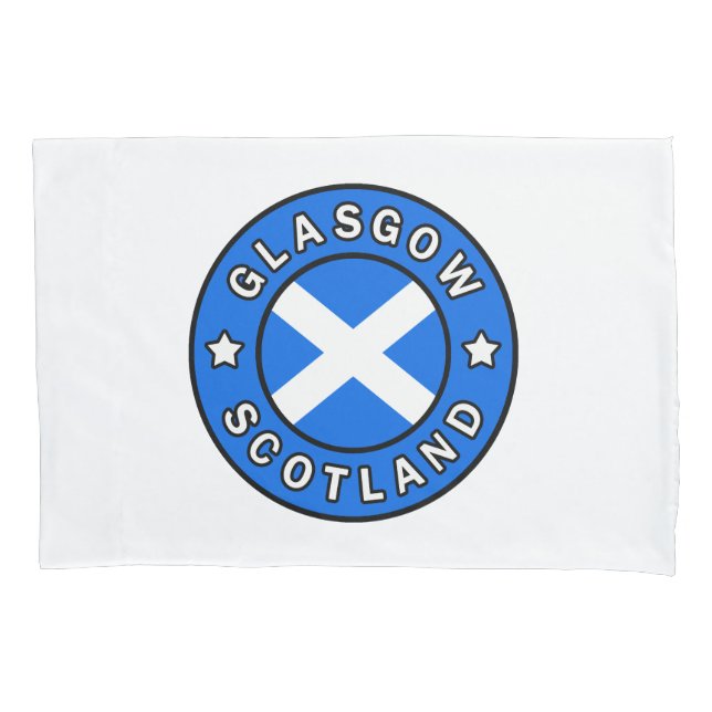Funda De Cojín Glasgow Escocia (Anverso)