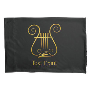 Funda De Cojín Golden Lyre