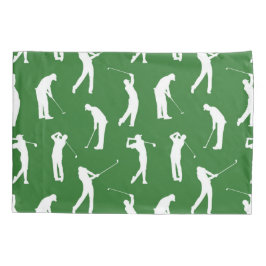 Funda De Cojín Golfistas en el espacio abierto