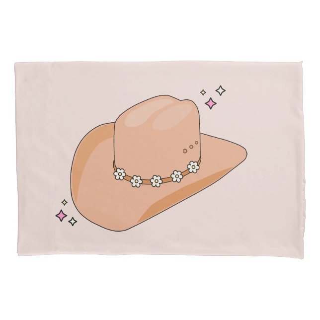 Funda De Cojín Gorra de vaquero Neutral Beige (Anverso)