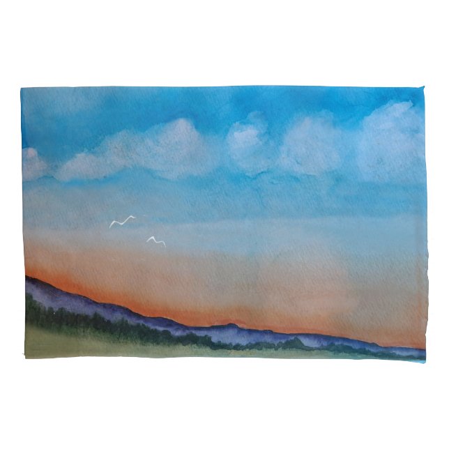 Funda De Cojín Graciosas Colinas Sunset (Anverso)