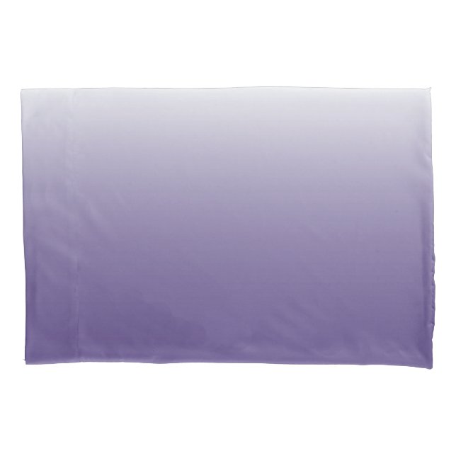 Funda De Cojín Gradiente de dos tonos oscuro Ultra violeta (Anverso)