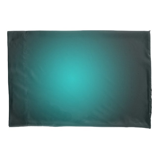 Funda De Cojín Gradiente verde ocmbre verde azulado Minimalista m (Anverso)