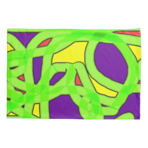 Funda De Cojín Graffiti de arte pop