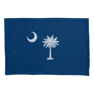 Funda De Cojín Gráfico dinámico de la bandera del estado de