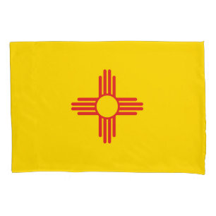 Funda De Cojín Gráfico dinámico de la bandera del estado de Nuevo