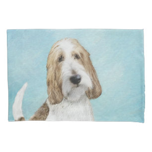Funda De Cojín Gran Basset Griffon Vendeen - Arte Perro Original