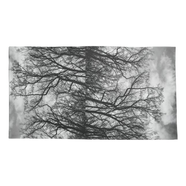 Funda De Cojín Gran ola de árboles (Reverso)