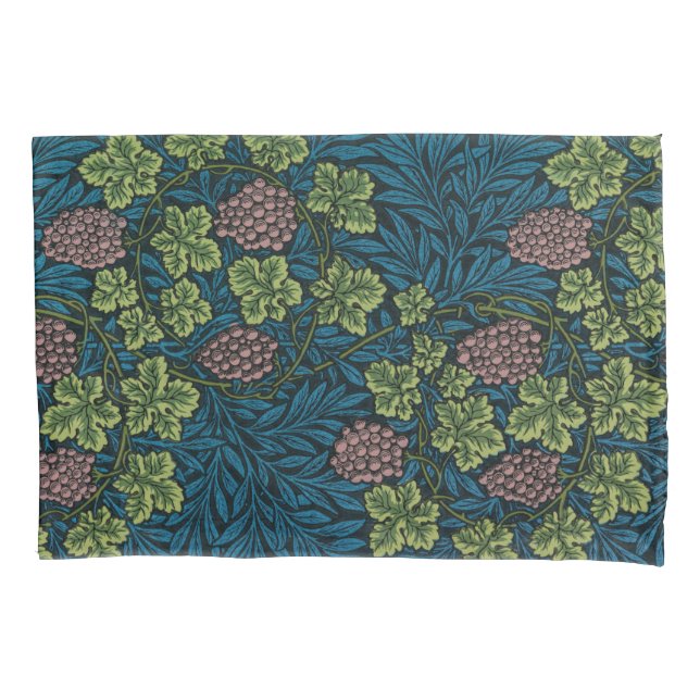 Funda De Cojín Grapevine (por William Morris) (Anverso-izquierdo)